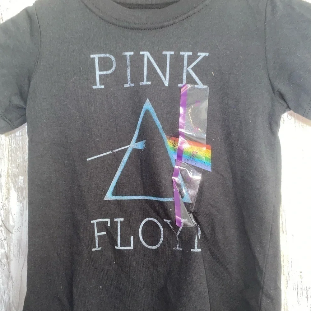 NWT Pink Floyd Kids Black T-Shirt - Picture 2 of 4